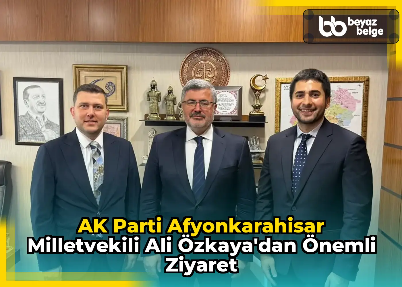 AK Parti Afyonkarahisar Milletvekili Ali Özkaya'dan Önemli Ziyaret
