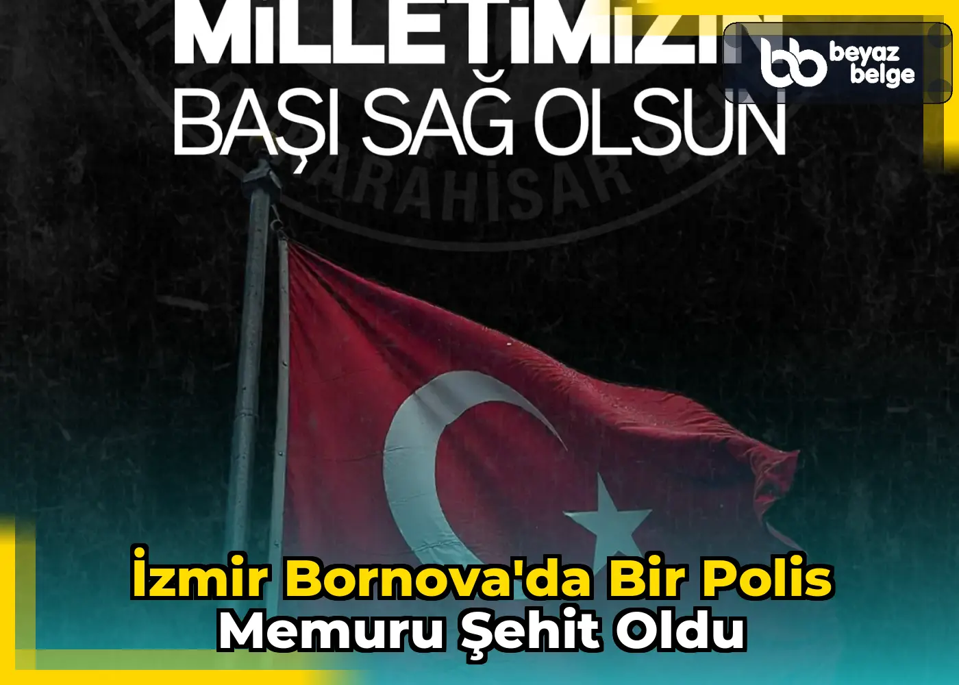 İzmir Bornova'da bir polis memuru şehit oldu