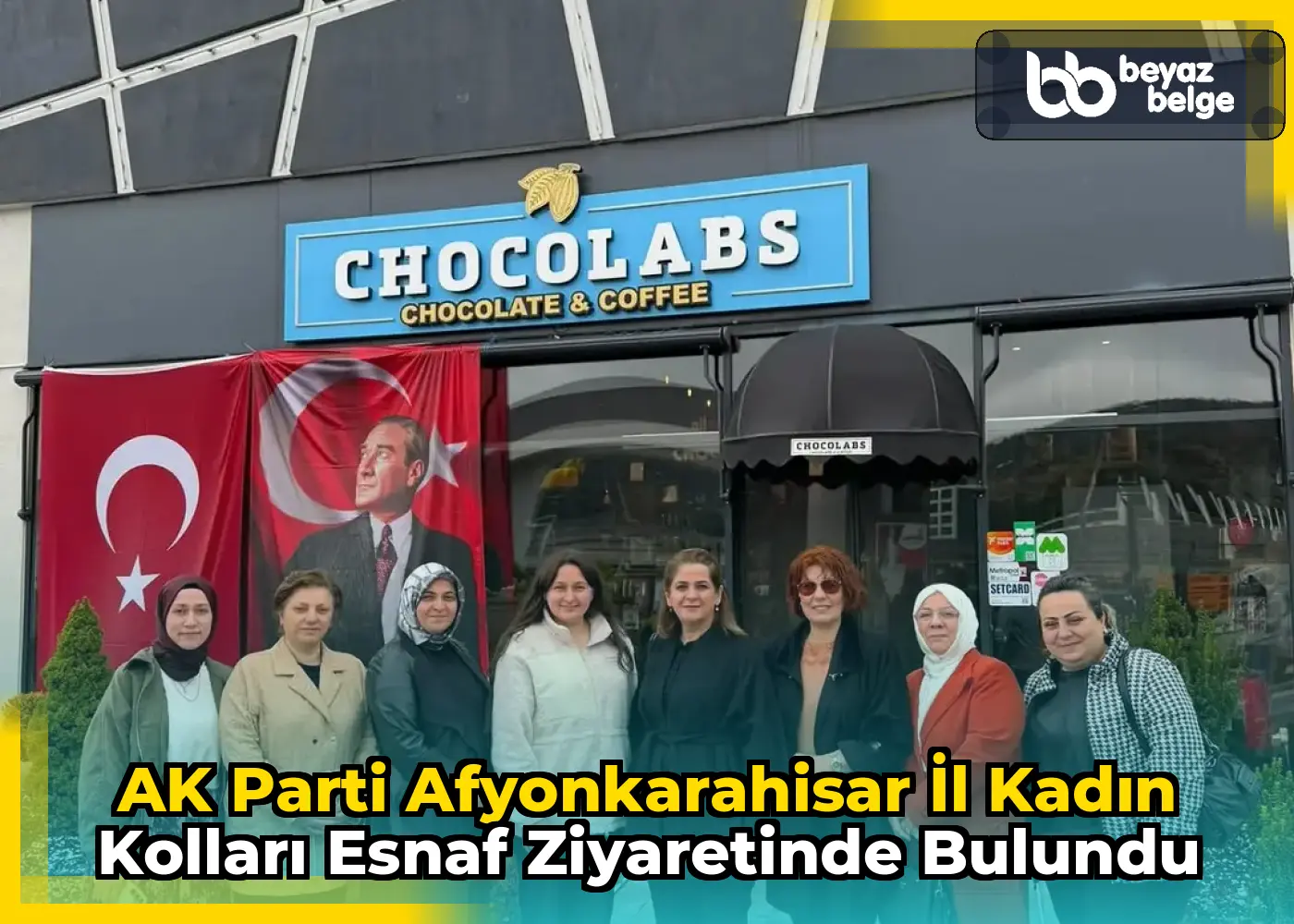 AK Parti Afyonkarahisar İl Kadın Kolları Esnaf Ziyaretinde Bulundu