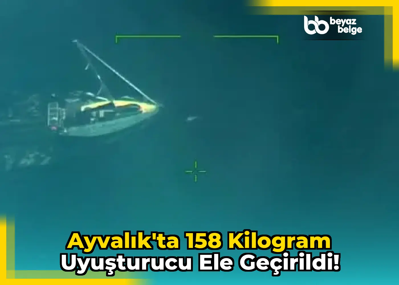 Ayvalık'ta 158 Kilogram Uyuşturucu Ele Geçirildi!