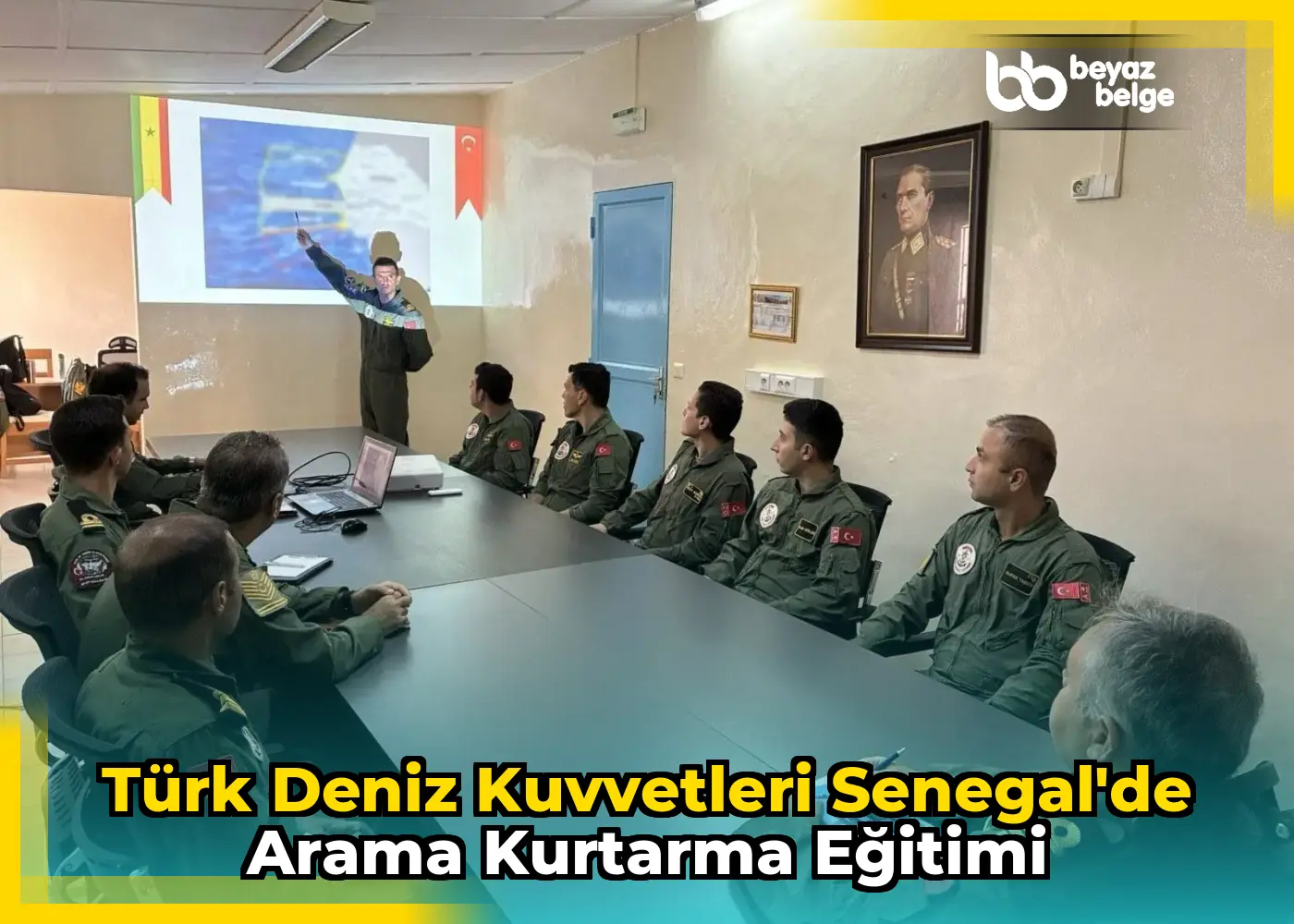 Türk Deniz Kuvvetleri Senegal'de Arama Kurtarma Eğitimi