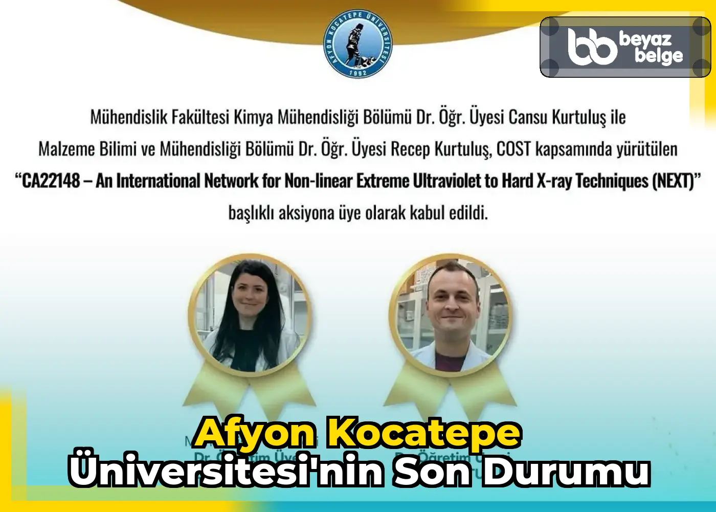 Afyon Kocatepe Üniversitesi'nin Son Durumu