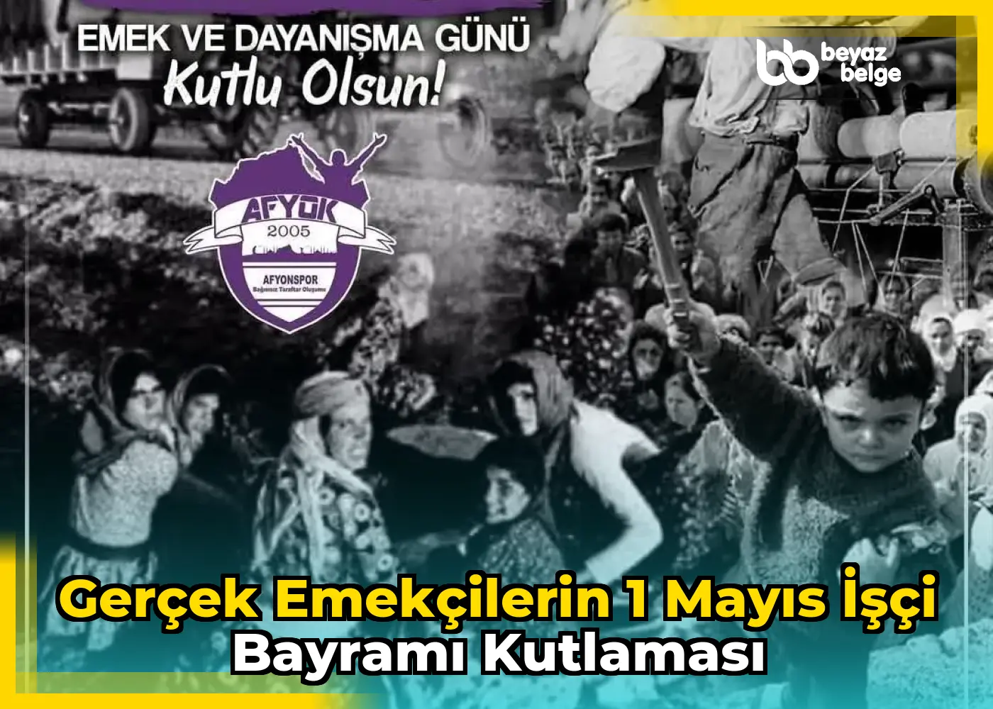 Gerçek Emekçilerin 1 Mayıs İşçi Bayramı Kutlaması