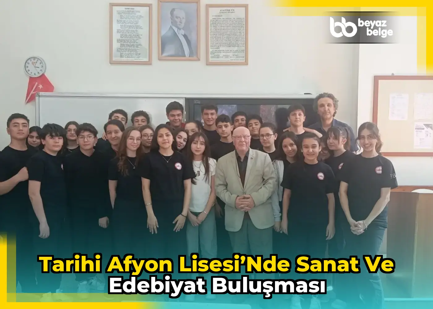 Tarihi Afyon Lisesi’nde Sanat Ve Edebiyat Buluşması