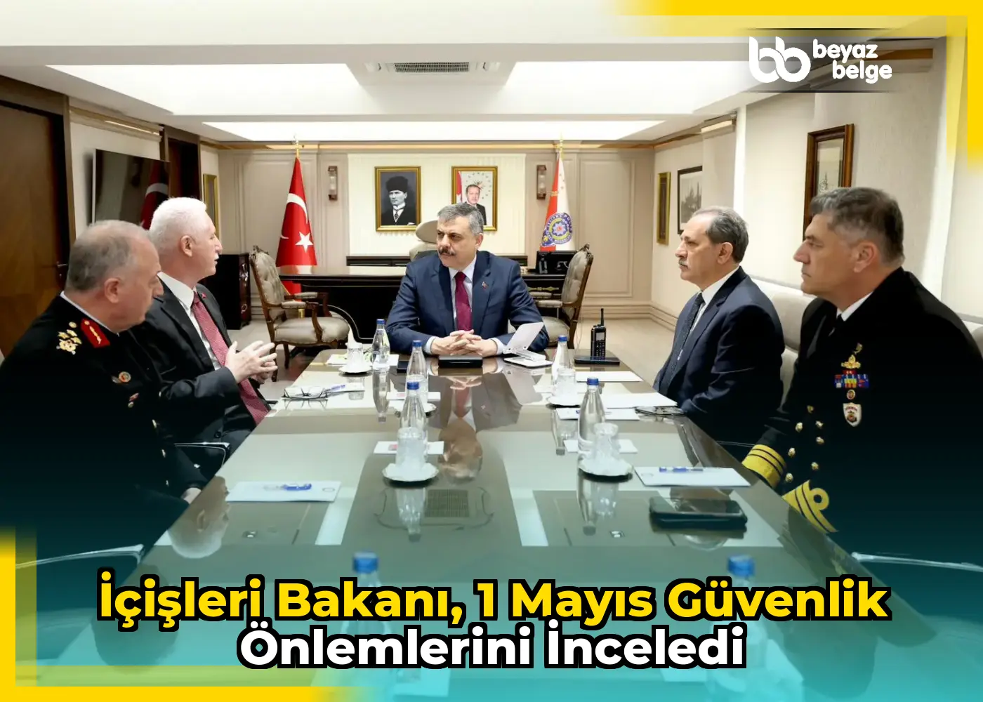 İçişleri Bakanı, 1 Mayıs güvenlik önlemlerini inceledi