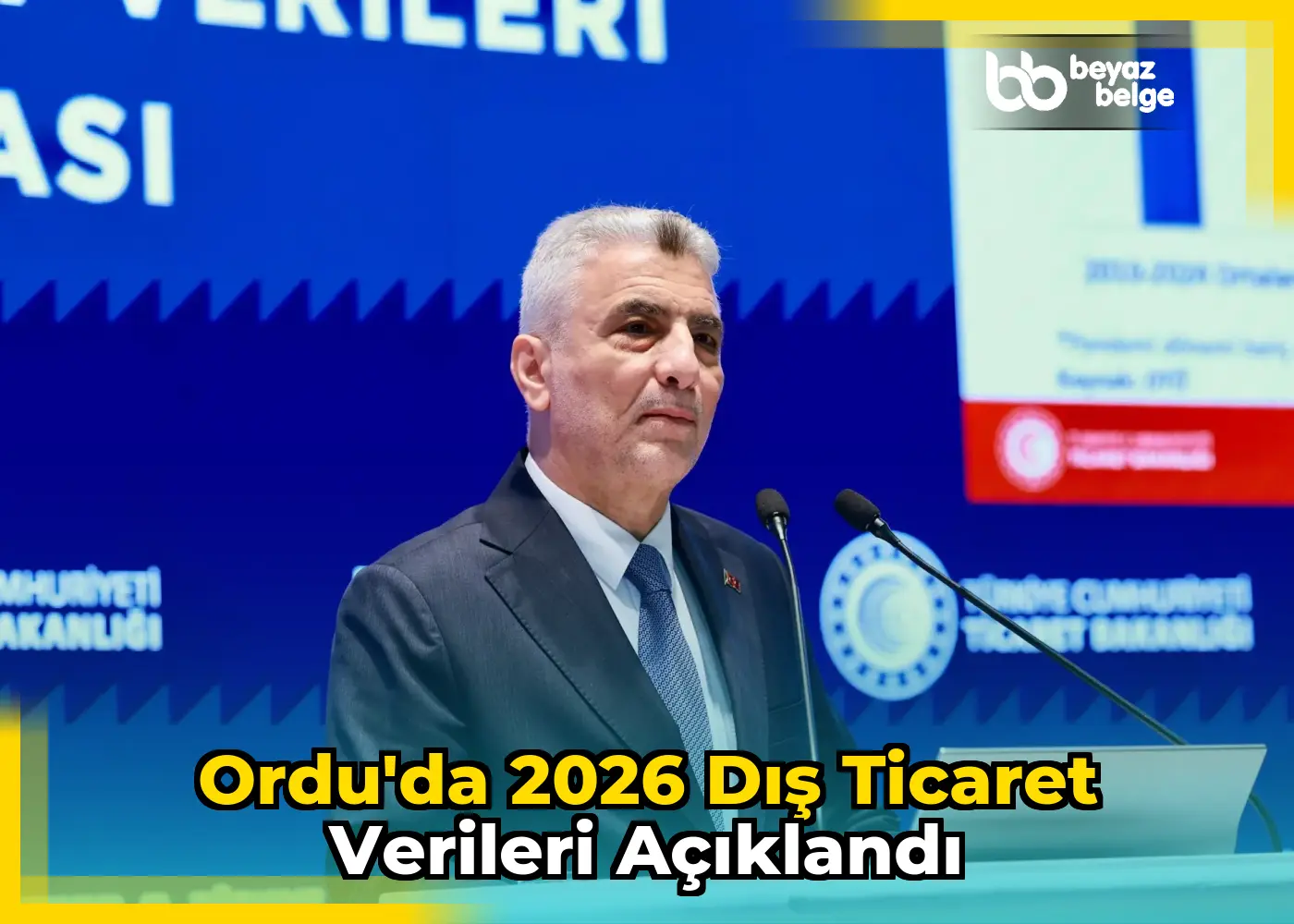 Ordu'da 2026 Dış Ticaret Verileri Açıklandı