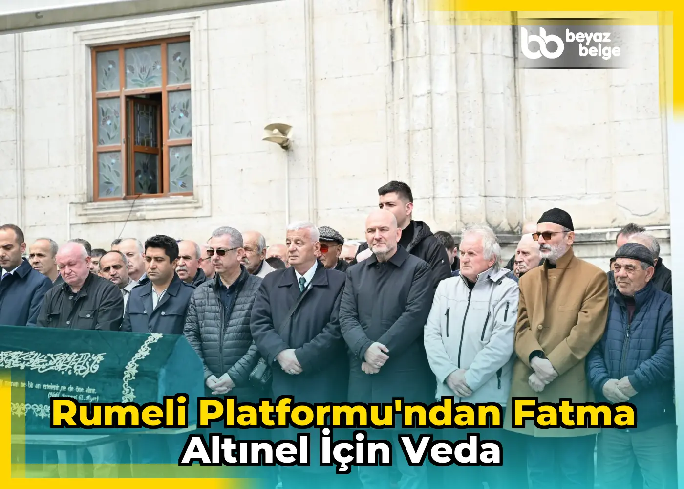 Rumeli Platformu'ndan Fatma Altınel için veda