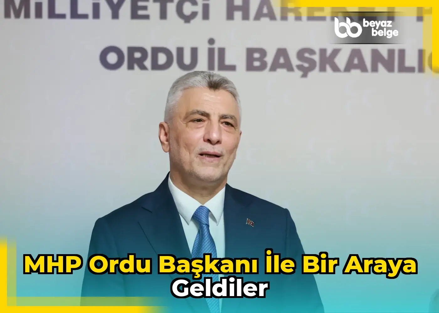 MHP Ordu Başkanı ile bir araya geldiler