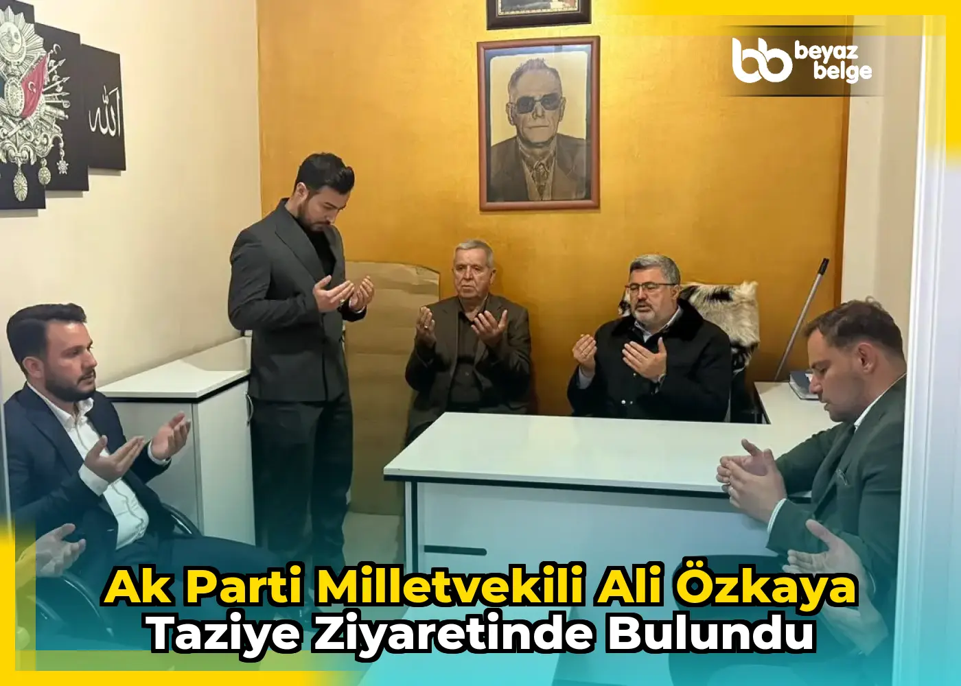 Ak Parti Milletvekili Ali Özkaya Taziye Ziyaretinde Bulundu