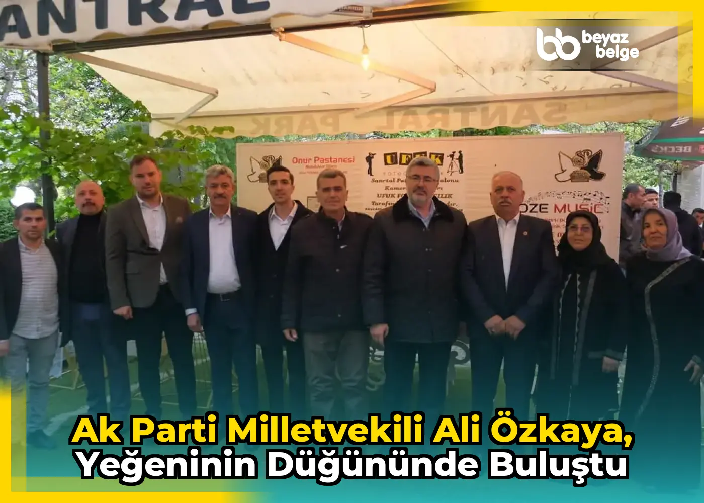 Ak Parti Milletvekili Ali Özkaya, Yeğeninin Düğününde Buluştu