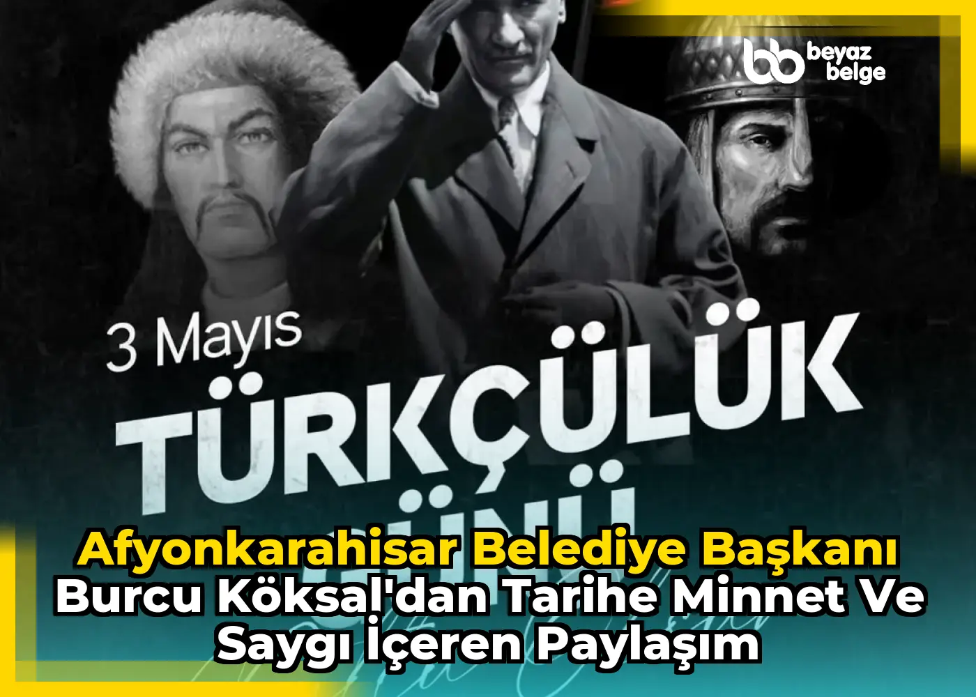 Afyonkarahisar Belediye Başkanı Burcu Köksal'dan Tarihe Minnet ve Saygı İçeren Paylaşım