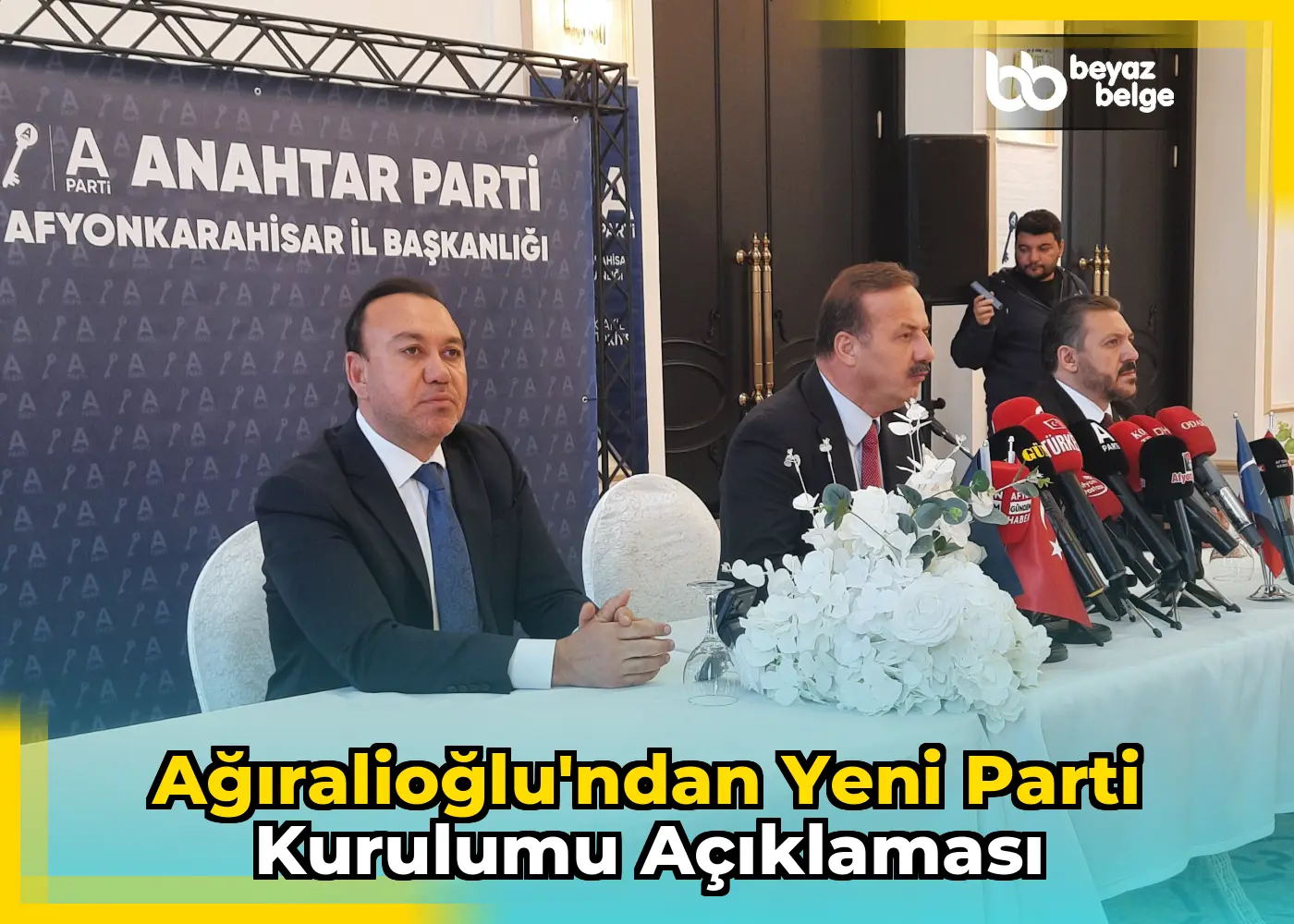 Ağıralioğlu'ndan Yeni Parti Kurulumu Açıklaması
