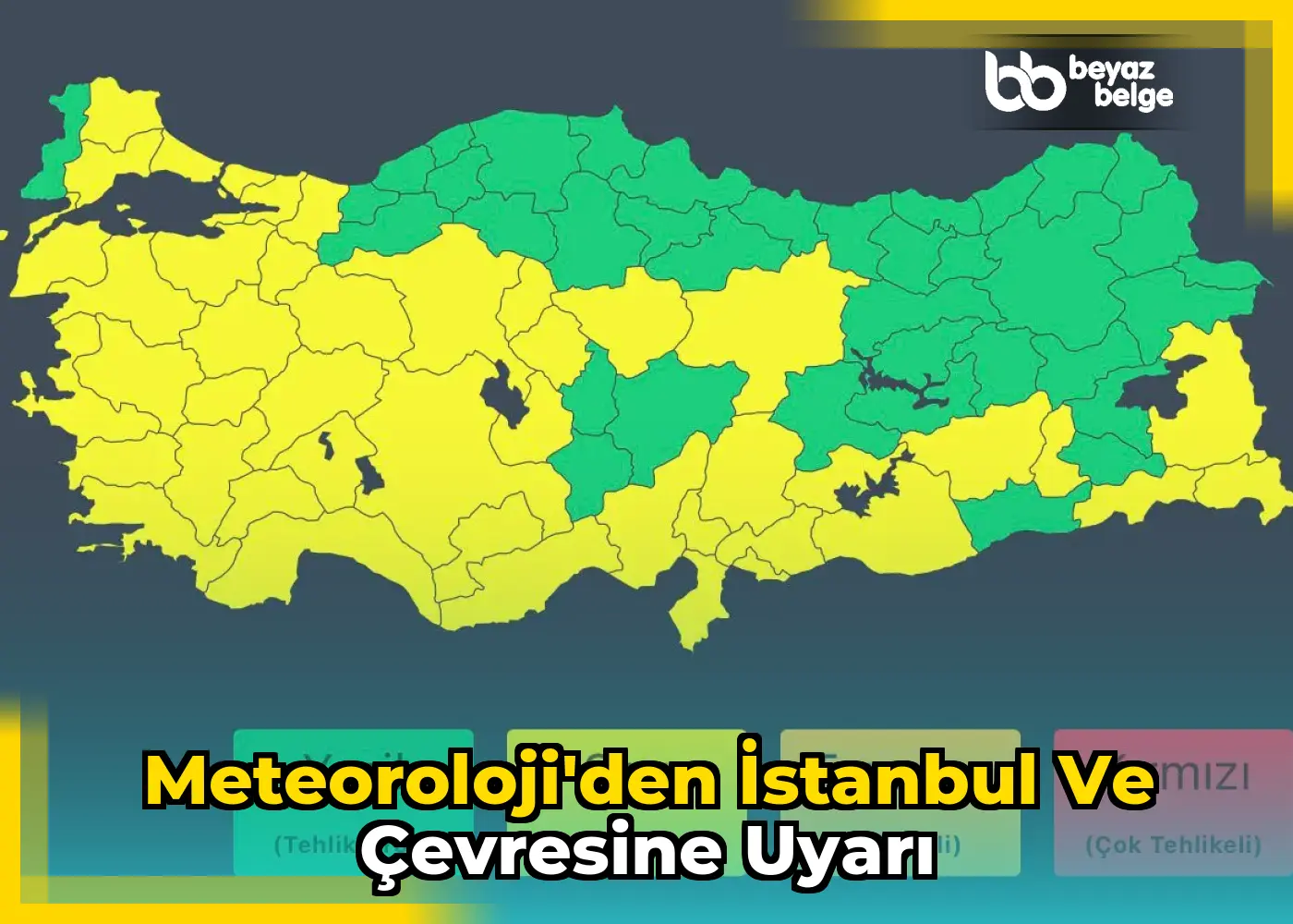 Meteoroloji'den İstanbul ve çevresine uyarı