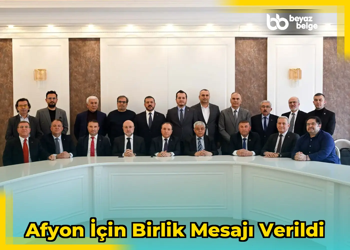 Afyon İçin Birlik Mesajı Verildi