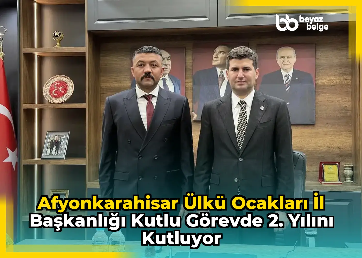 Afyonkarahisar Ülkü Ocakları İl Başkanlığı Kutlu Görevde 2. Yılını Kutluyor