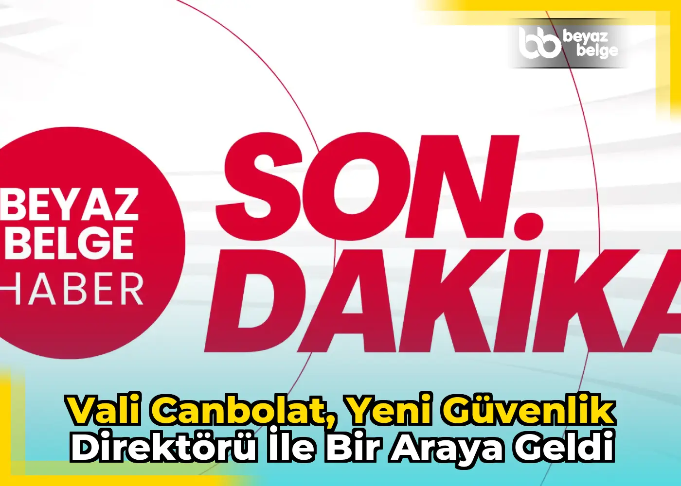 Vali Canbolat, Yeni Güvenlik Direktörü ile Bir Araya Geldi
