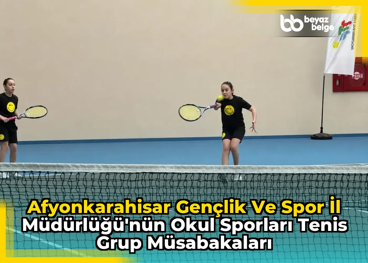 Afyonkarahisar Gençlik ve Spor İl Müdürlüğü'nün Okul Sporları Tenis Grup Müsabakaları