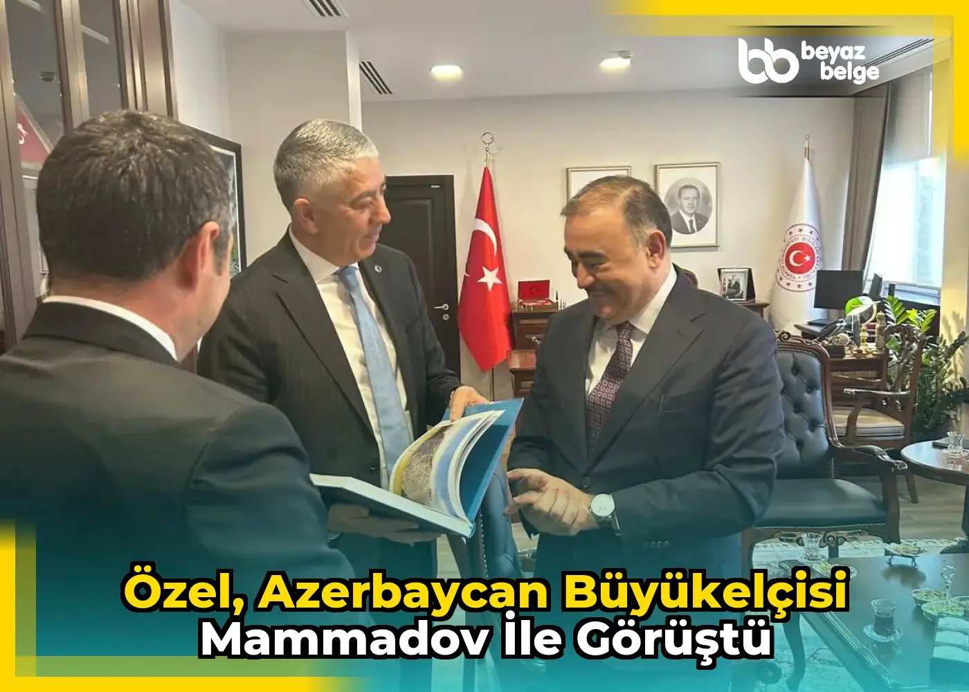 Özel, Azerbaycan Büyükelçisi Mammadov ile görüştü