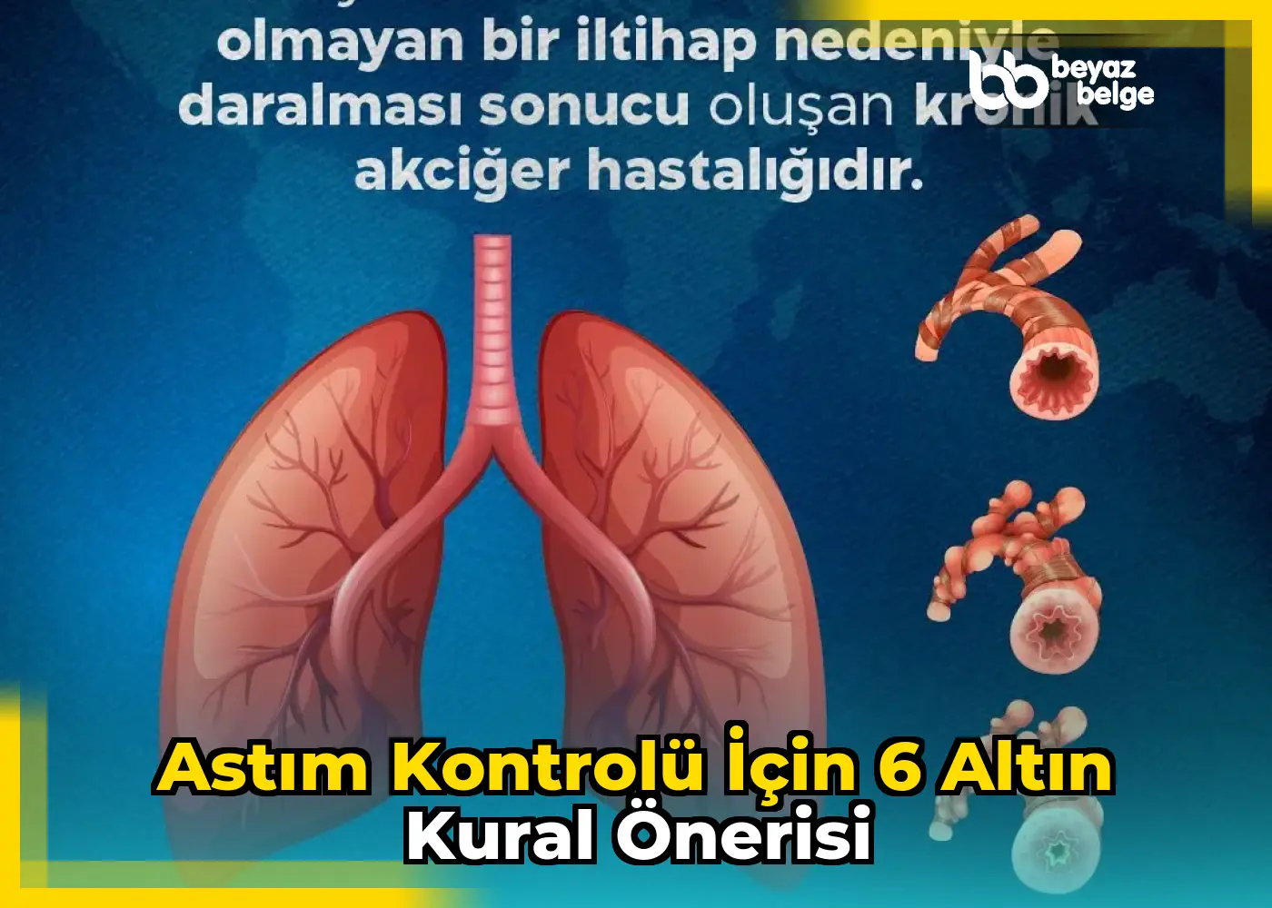 Astım kontrolü için 6 altın kural önerisi