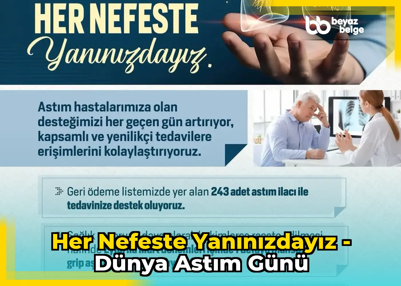 Her Nefeste Yanınızdayız - Dünya Astım Günü