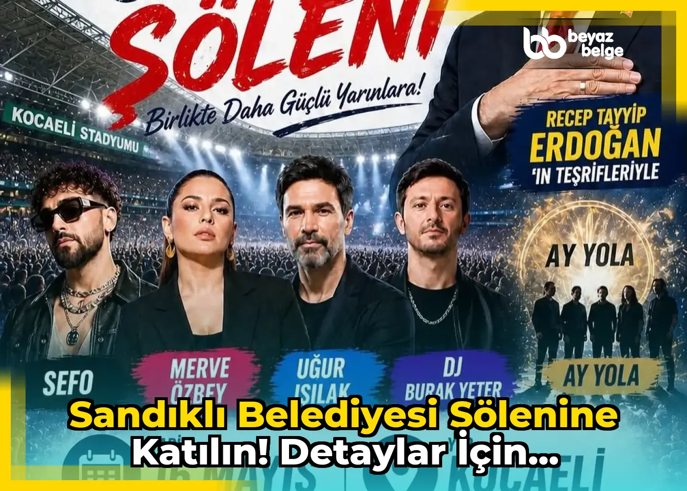 Sandıklı Belediyesi Şölenine Katılın! Detaylar İçin...
