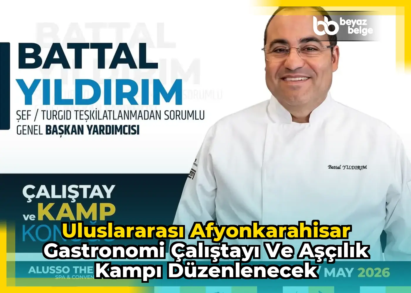 Uluslararası Afyonkarahisar Gastronomi Çalıştayı ve Aşçılık Kampı Düzenlenecek