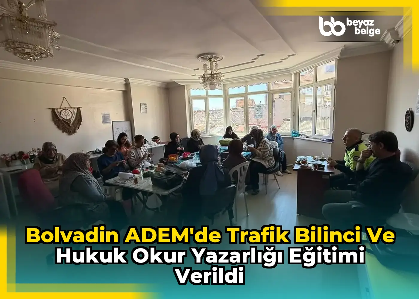 Bolvadin ADEM'de Trafik Bilinci ve Hukuk Okur Yazarlığı Eğitimi Verildi
