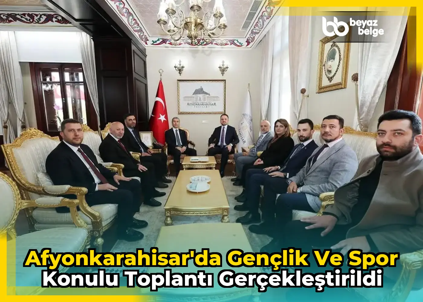 Afyonkarahisar'da Gençlik ve Spor Konulu Toplantı Gerçekleştirildi