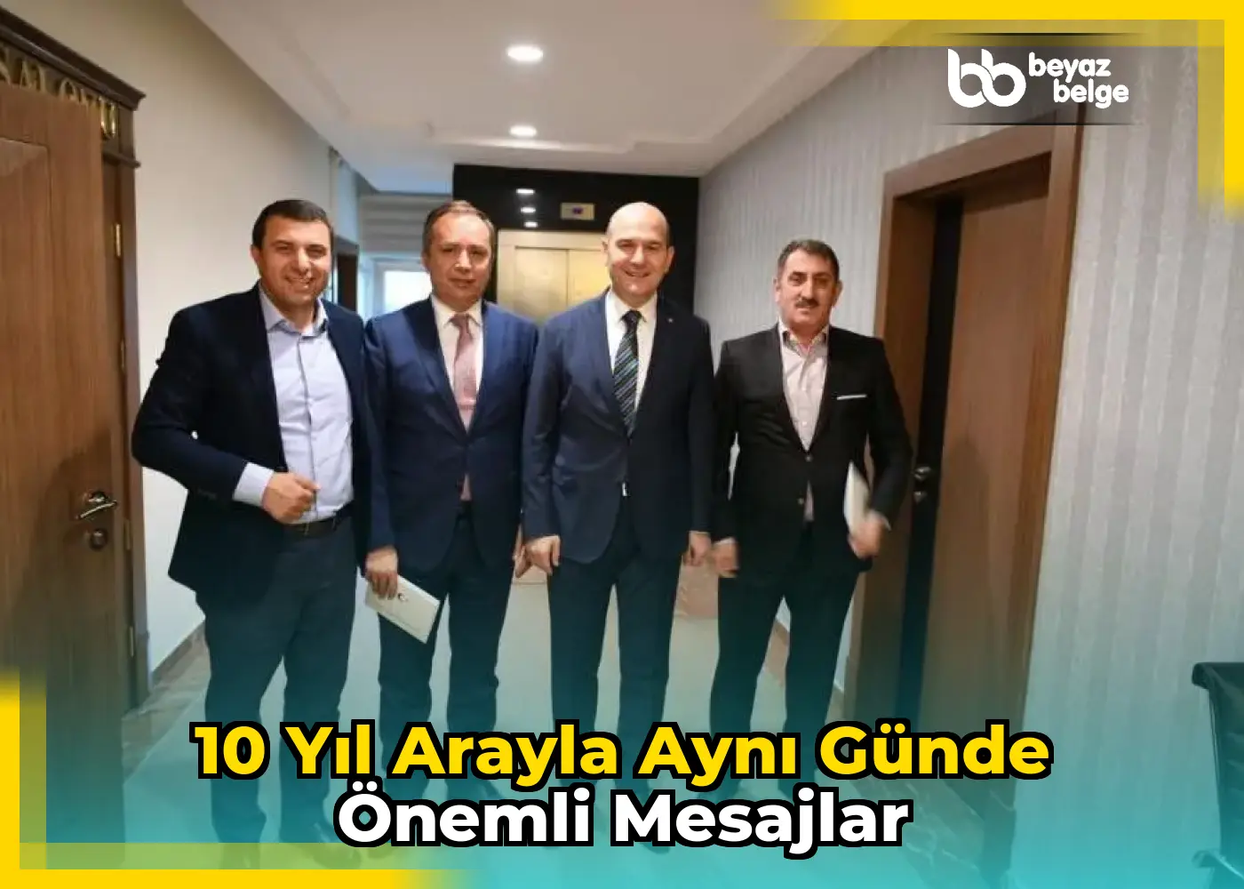 10 yıl arayla aynı günde önemli mesajlar