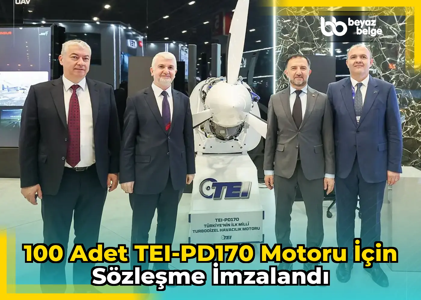 100 adet TEI-PD170 motoru için sözleşme imzalandı