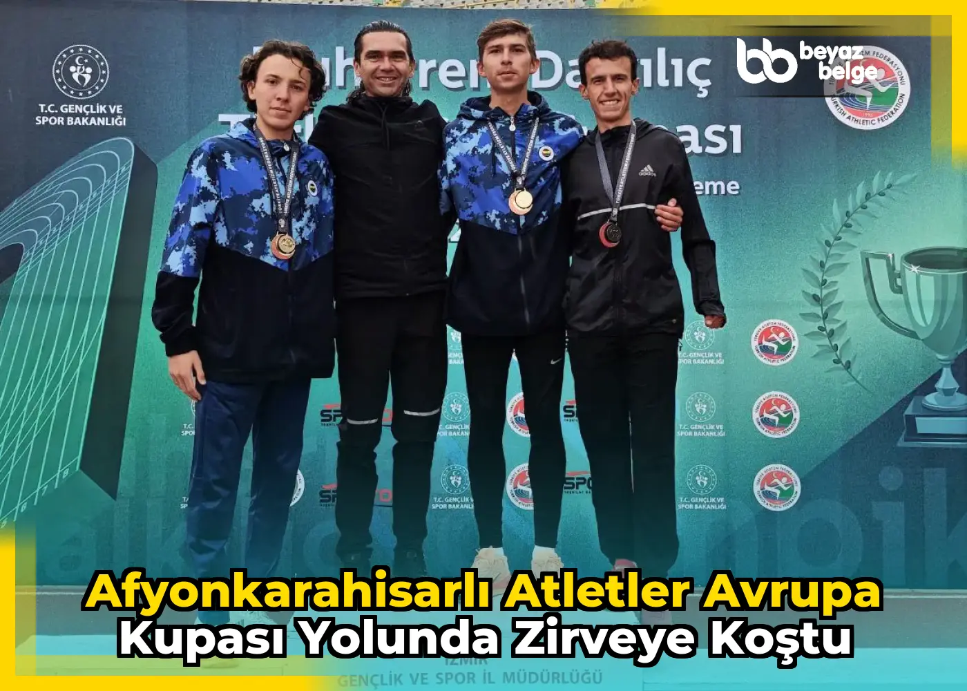Afyonkarahisarlı Atletler Avrupa Kupası Yolunda Zirveye Koştu