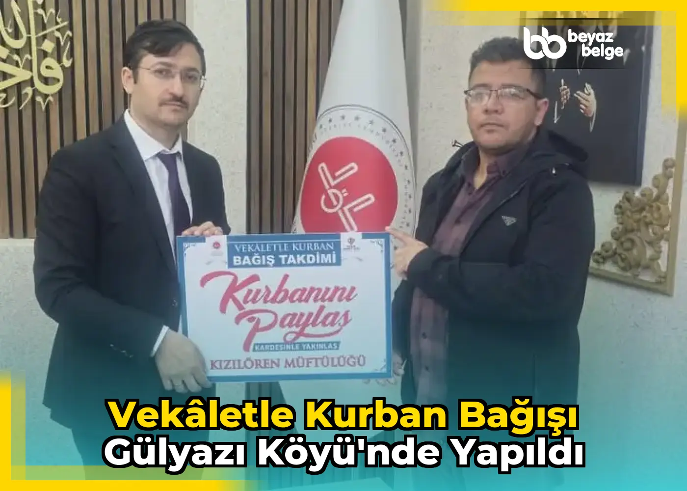 Vekâletle Kurban Bağışı Gülyazı Köyü'nde Yapıldı