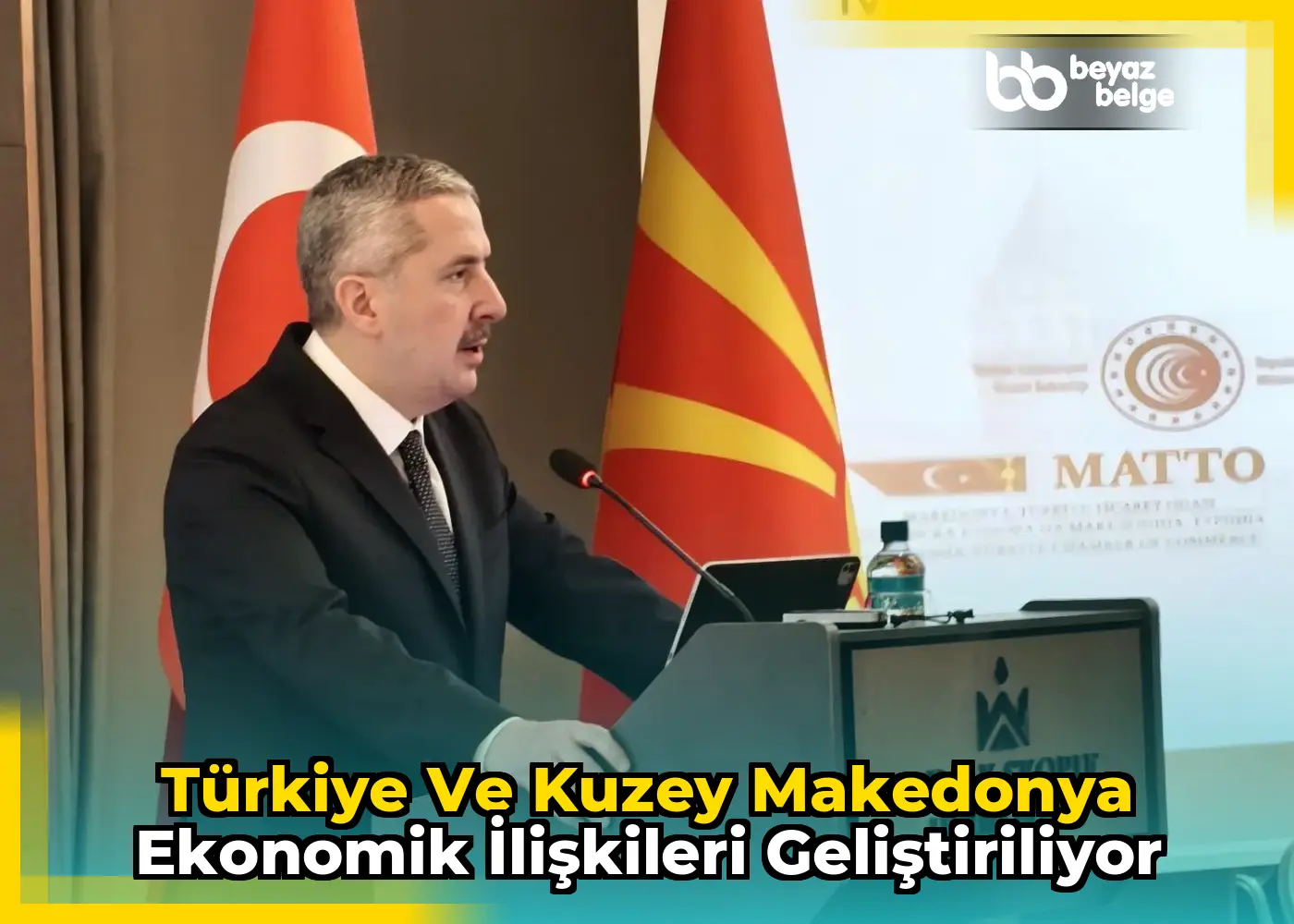 Türkiye ve Kuzey Makedonya ekonomik ilişkileri geliştiriliyor