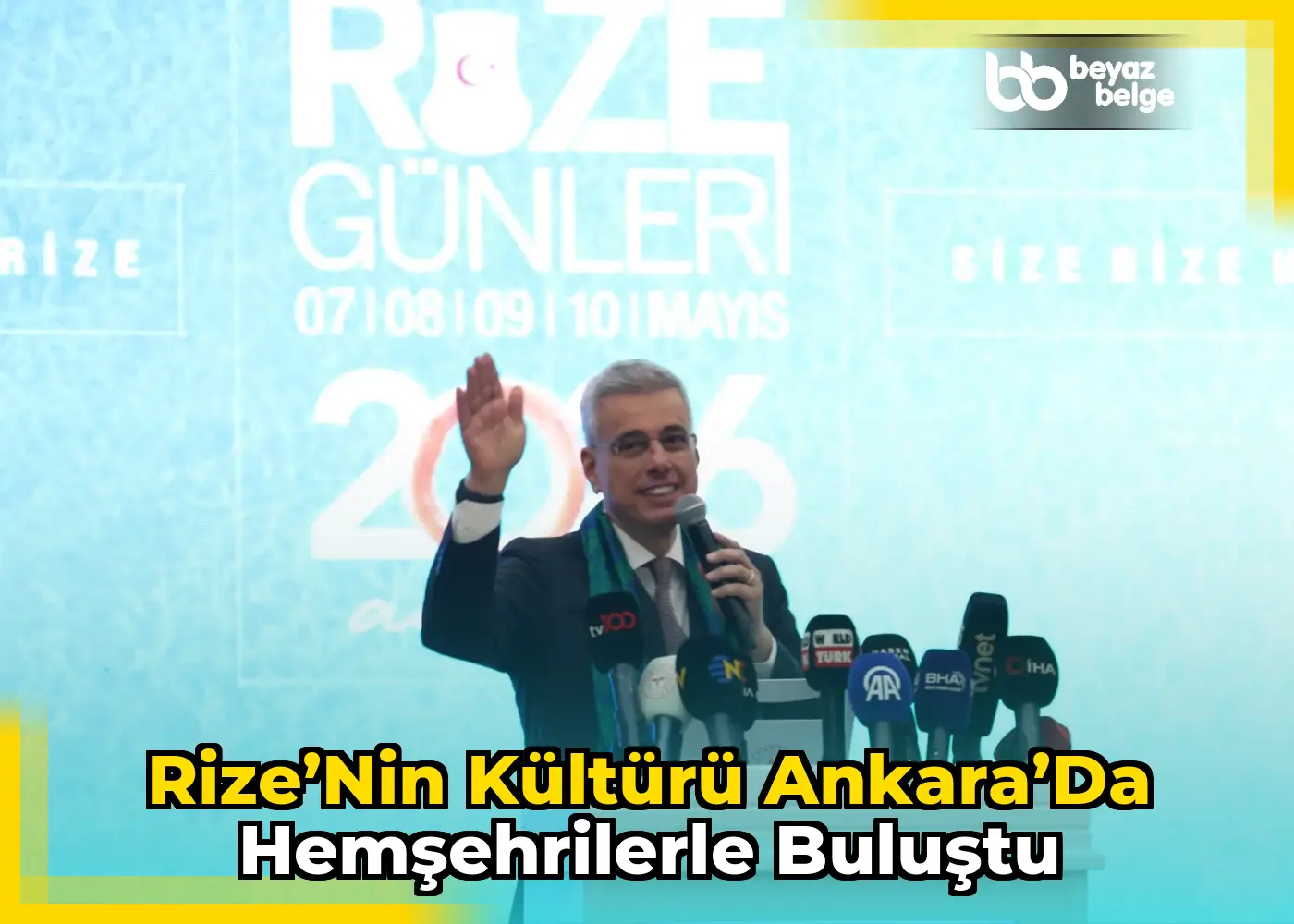 Rize’nin kültürü Ankara’da hemşehrilerle buluştu