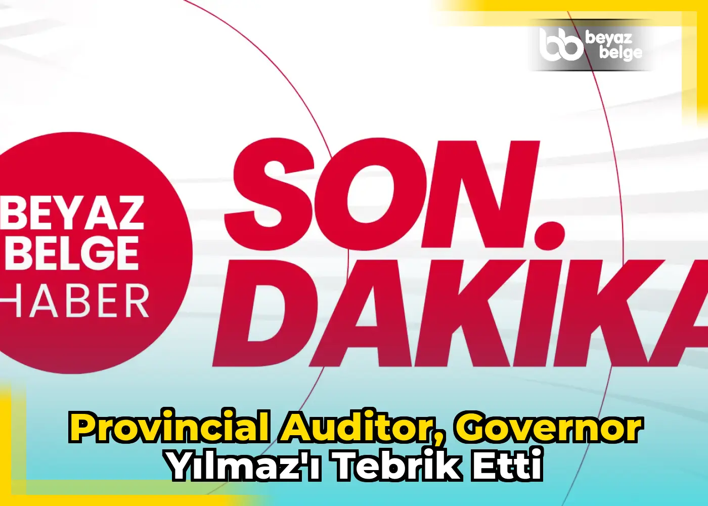 Provincial Auditor, Governor Yılmaz'ı tebrik etti