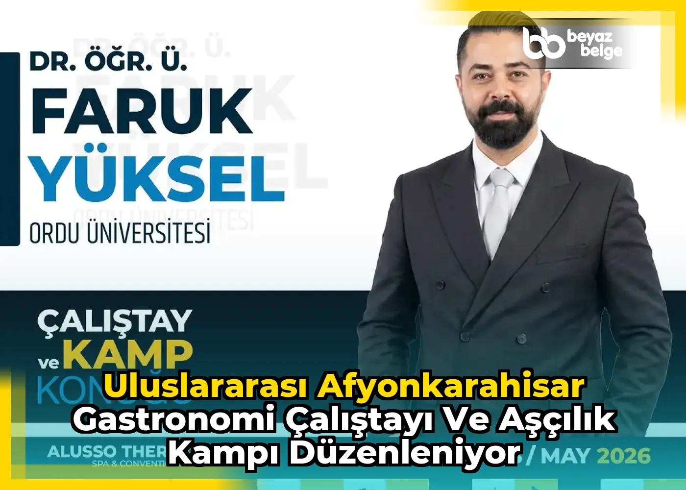 Uluslararası Afyonkarahisar Gastronomi Çalıştayı ve Aşçılık Kampı Düzenleniyor