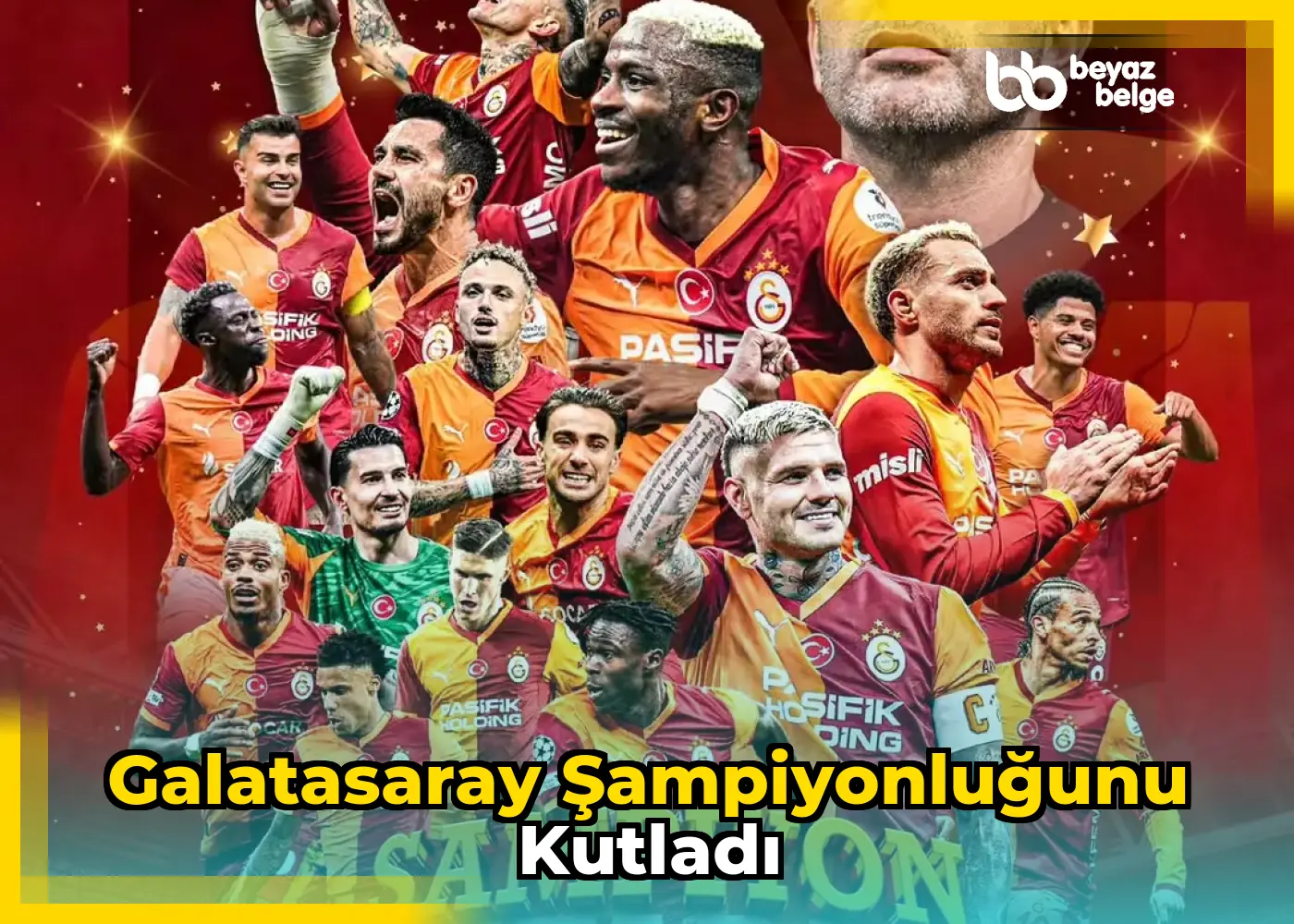 Galatasaray Şampiyonluğunu Kutladı