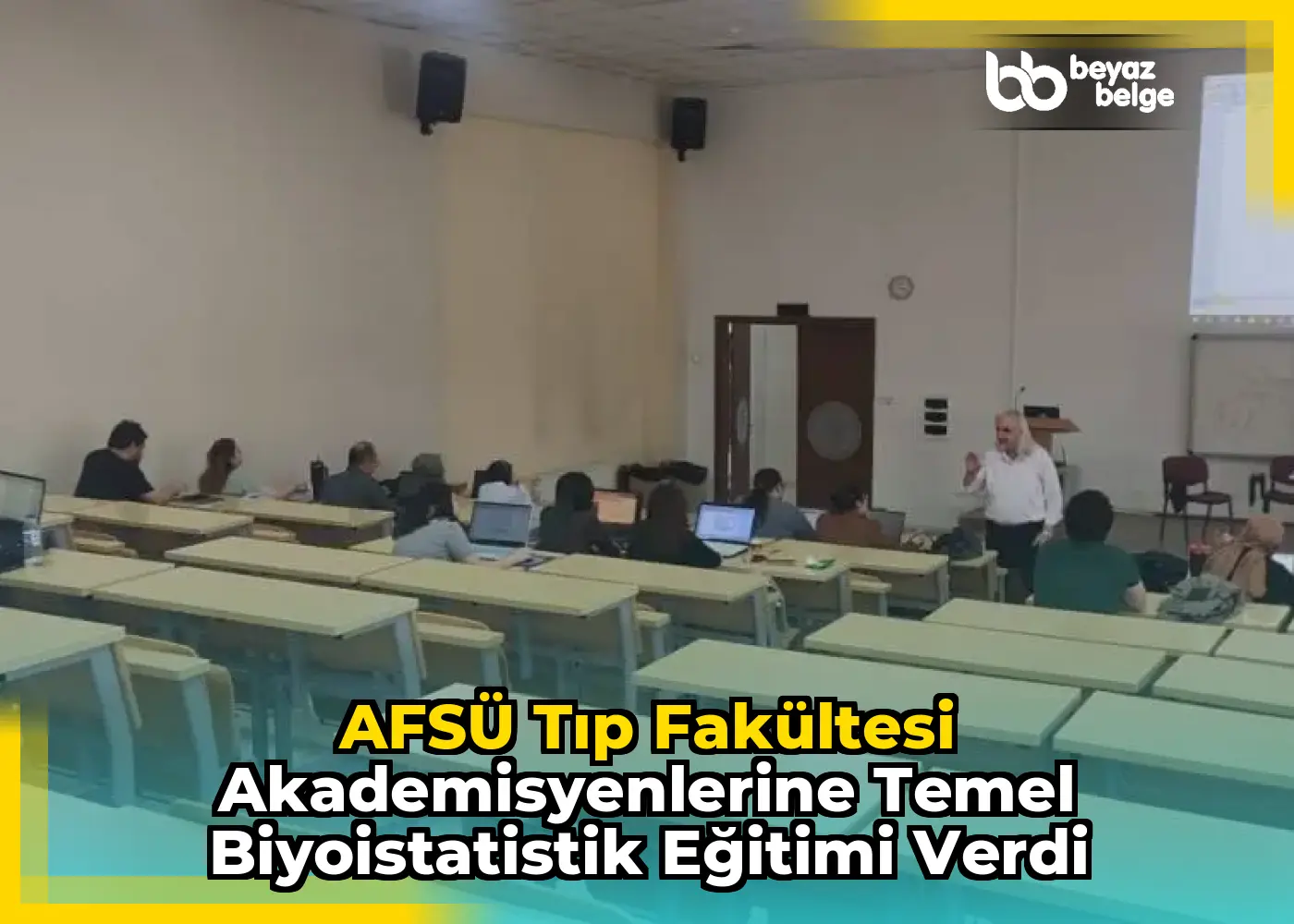 AFSÜ Tıp Fakültesi Akademisyenlerine Temel Biyoistatistik Eğitimi Verdi