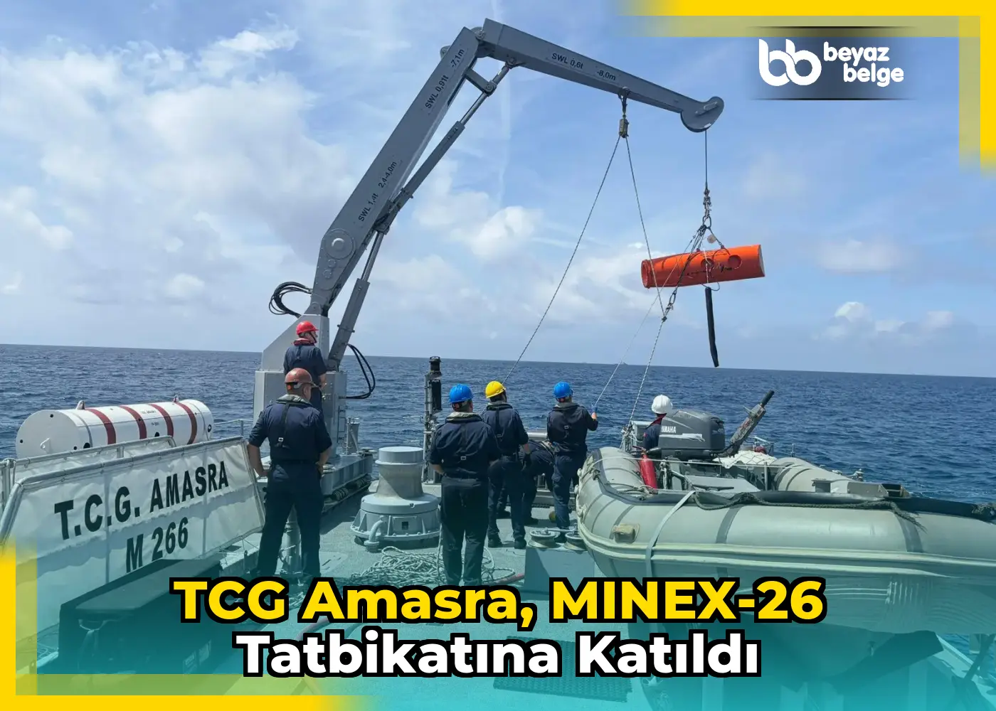 TCG Amasra, MINEX-26 Tatbikatına Katıldı