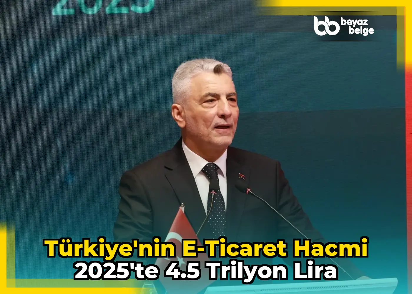 Türkiye'nin E-Ticaret Hacmi 2025'te 4.5 Trilyon Lira