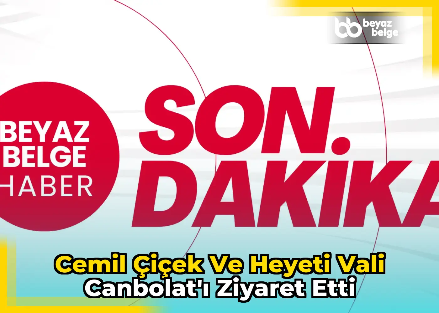 Cemil Çiçek ve heyeti Vali Canbolat'ı ziyaret etti