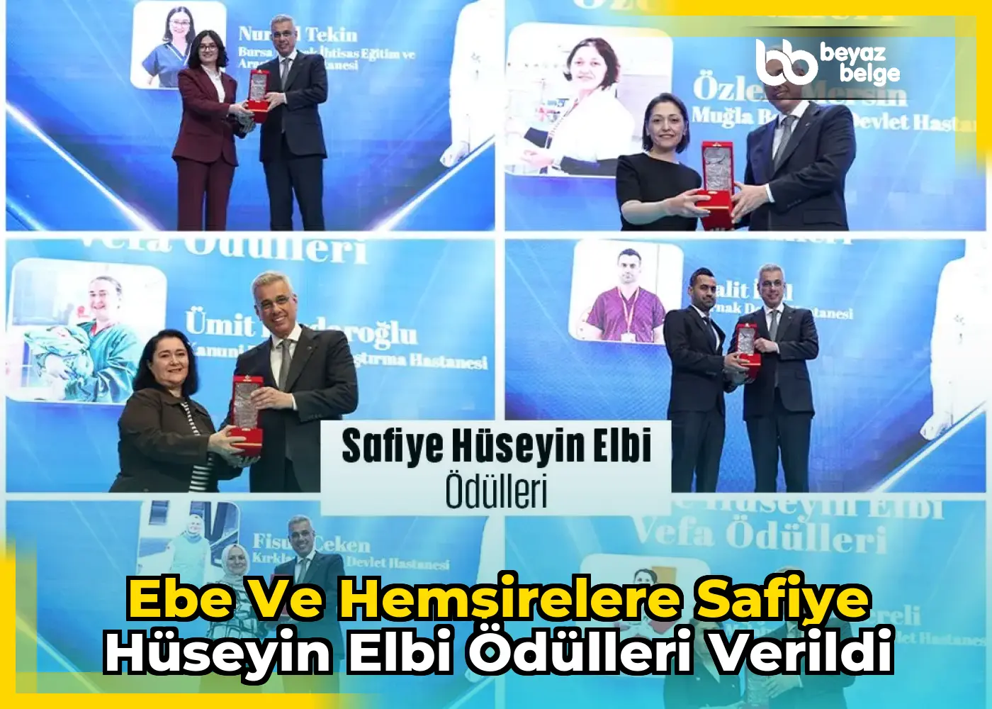 Ebe ve hemşirelere Safiye Hüseyin Elbi Ödülleri verildi