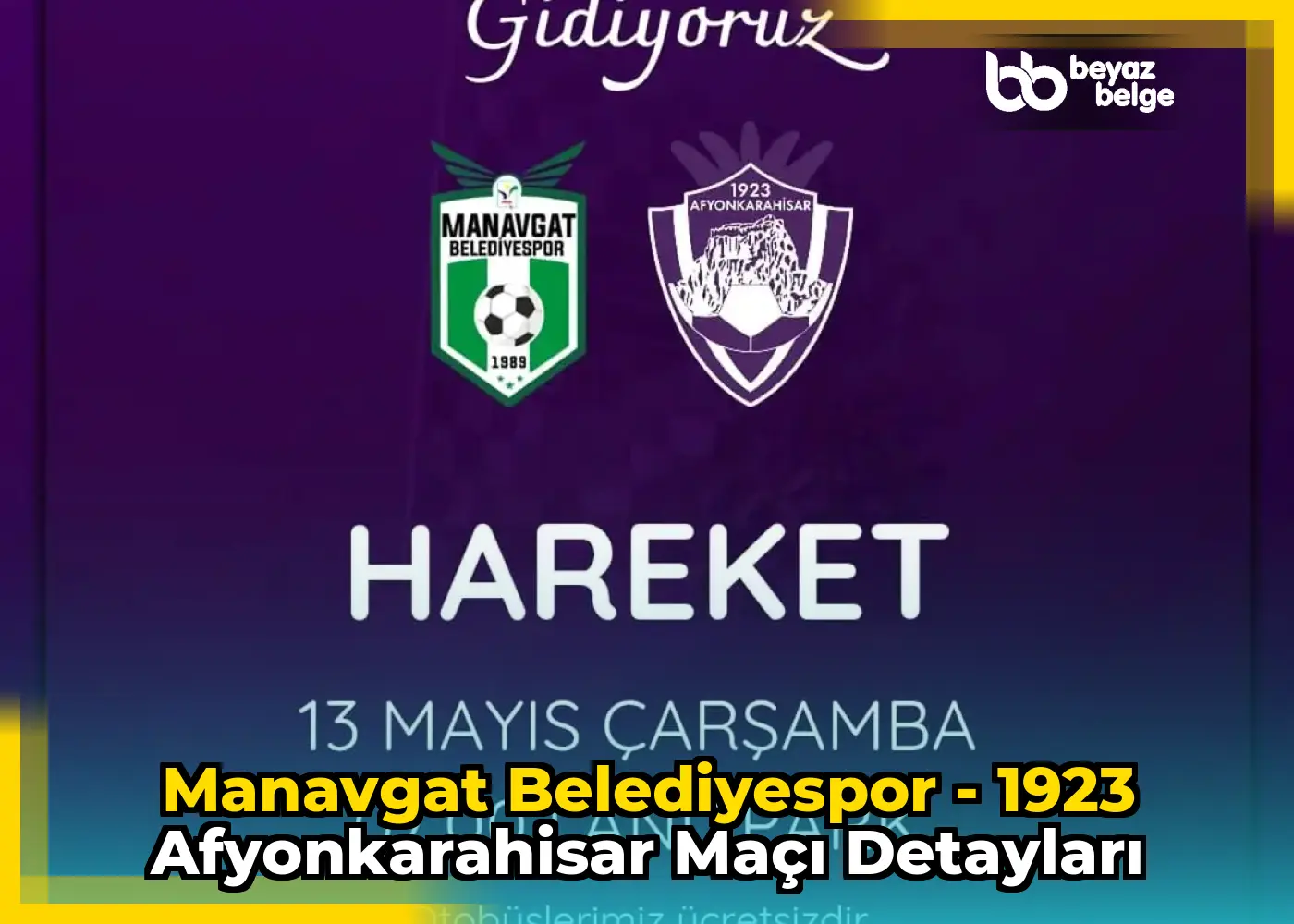 Manavgat Belediyespor - 1923 Afyonkarahisar Maçı Detayları