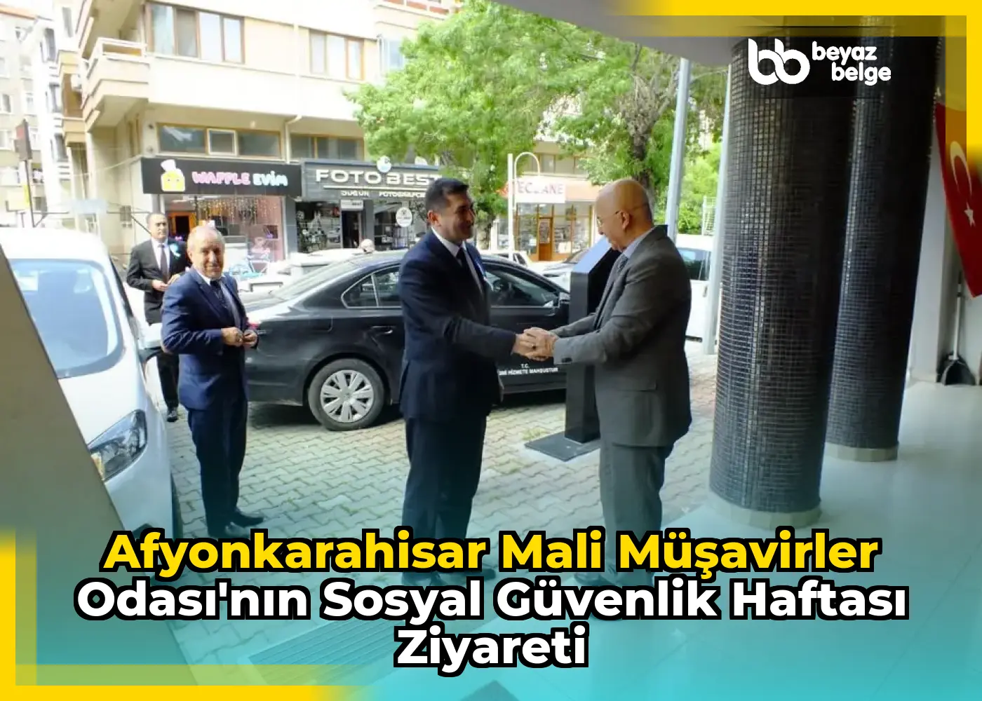 Afyonkarahisar Mali Müşavirler Odası'nın Sosyal Güvenlik Haftası Ziyareti
