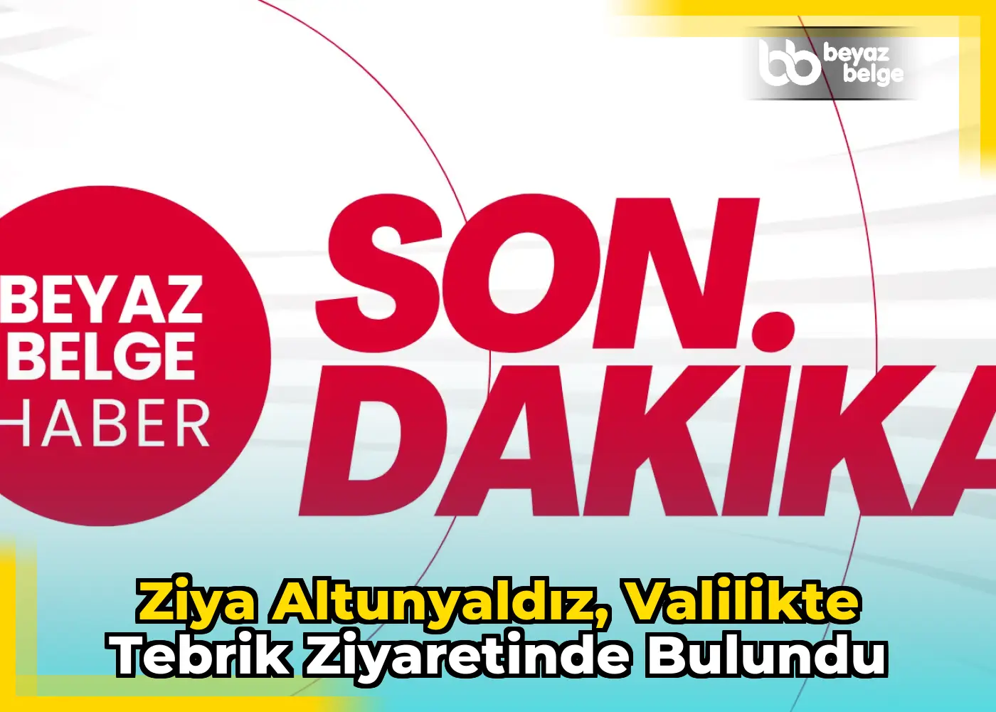 Ziya Altunyaldız, Valilikte tebrik ziyaretinde bulundu