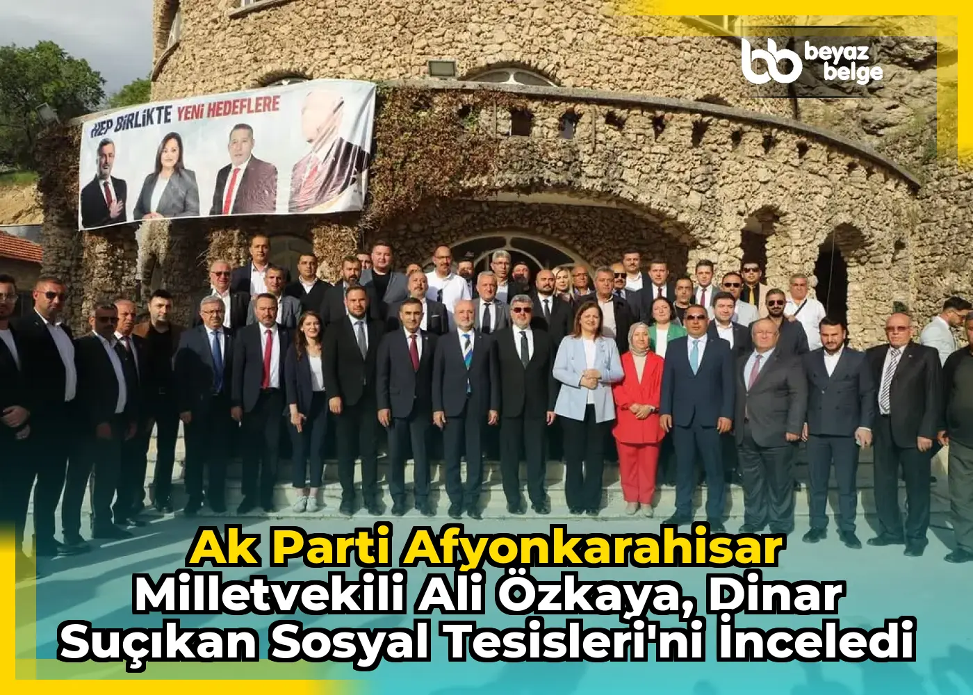Ak Parti Afyonkarahisar Milletvekili Ali Özkaya, Dinar Suçıkan Sosyal Tesisleri'ni İnceledi