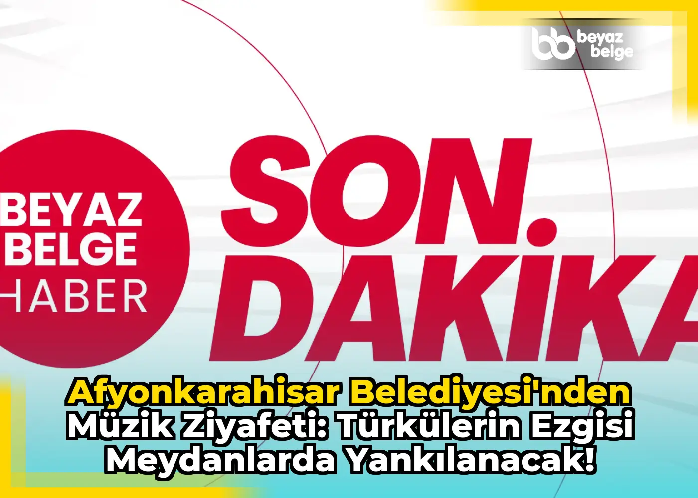 Afyonkarahisar Belediyesi'nden Müzik Ziyafeti: Türkülerin Ezgisi Meydanlarda Yankılanacak!