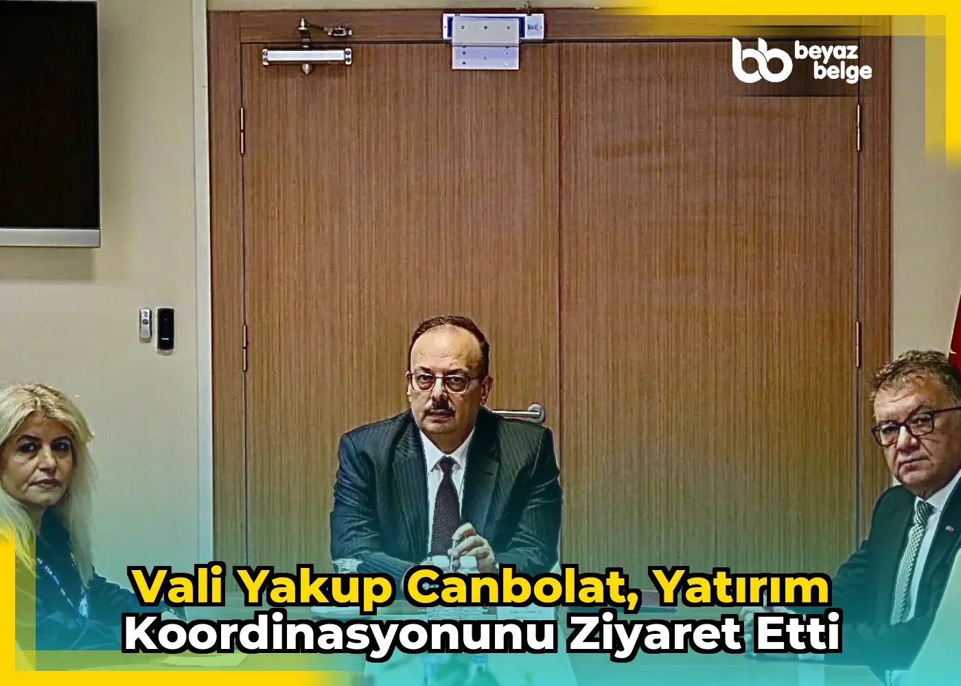 Vali Yakup Canbolat, Yatırım Koordinasyonunu Ziyaret Etti