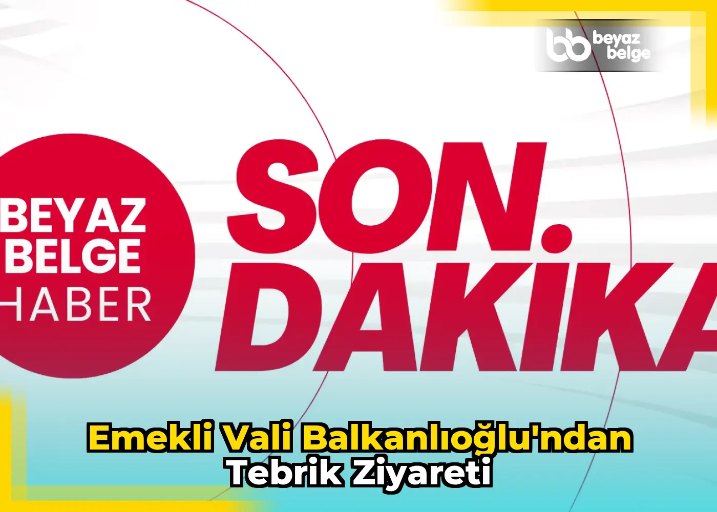 Emekli Vali Balkanlıoğlu'ndan Tebrik Ziyareti