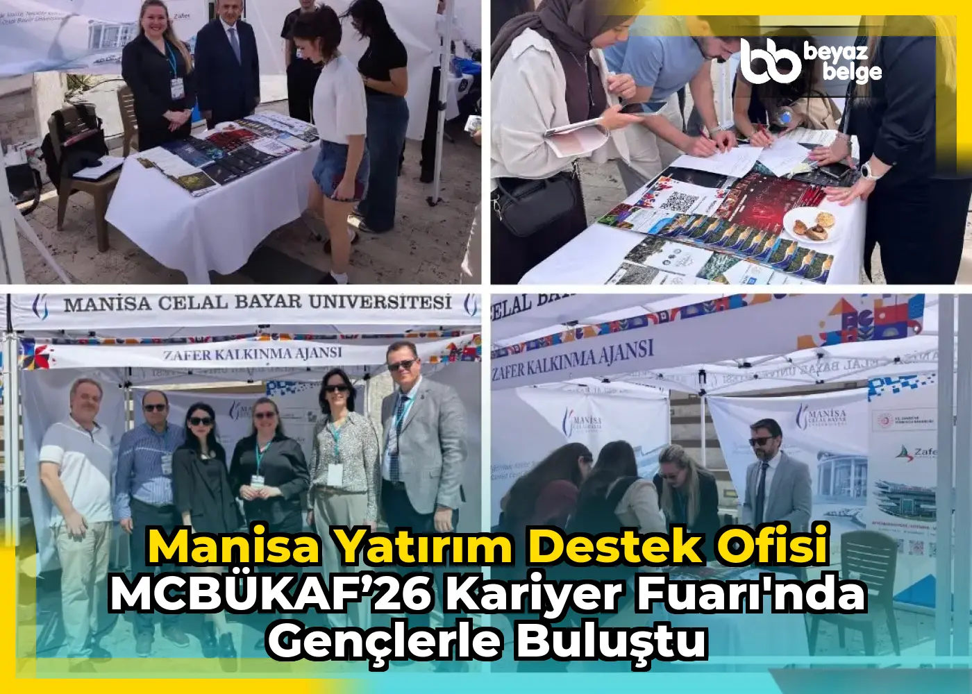 Manisa Yatırım Destek Ofisi MCBÜKAF’26 Kariyer Fuarı'nda Gençlerle Buluştu